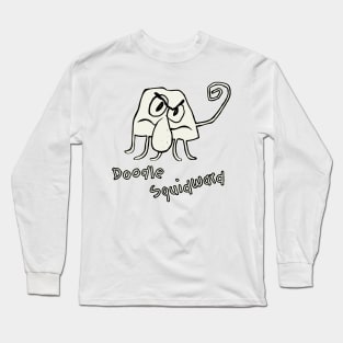 Doodle Squidward Long Sleeve T-Shirt